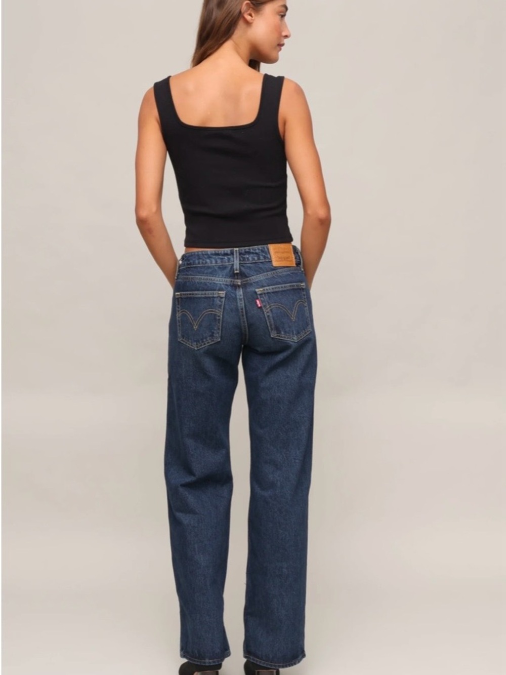 Levi's low loose tomorrow morning jeans size 24 - Picture 2 of 12